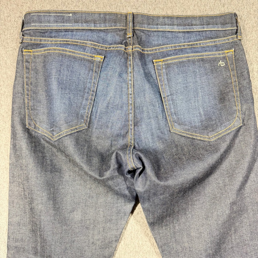 Rag & Bone Jean Dre Slim Boyfriend Womens 32 Dark Wash Indigo Denim Jeans - Picture 12 of 13